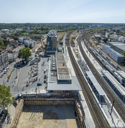 Les travaux au nord de la gare passent à la vitesse supérieure !