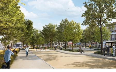 Découvrez les futurs revêtements des espaces publics de la gare !