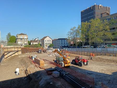 Le passage souterrain prend forme !